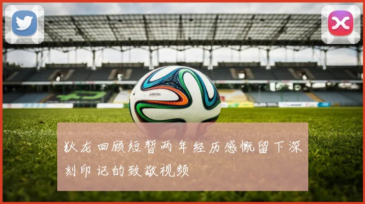 狄龙回顾短暂两年经历感慨留下深刻印记的致敬视频