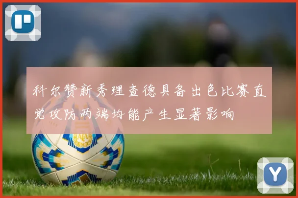 科尔赞新秀理查德具备出色比赛直觉攻防两端均能产生显著影响